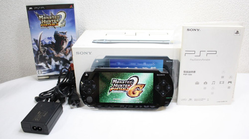 Sony psp 1000 ceramic black - sony,