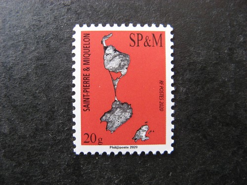 Rare timbre saint pierre - rare, de