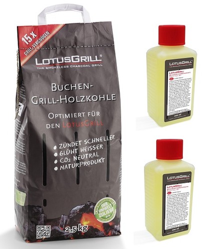 Lotusgrill sachet charbon - de,
