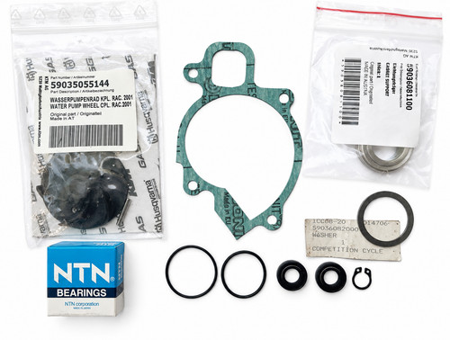 Water pump full rebuild kit - water,