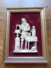 Petit tableau ancien en ICORYL