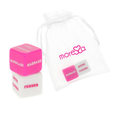 Jeux de dé erotique rose et
