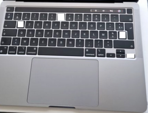 Touche macbook pro - macbook, a2338