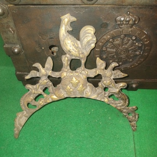 Fronton horloge comtoise - horloge,