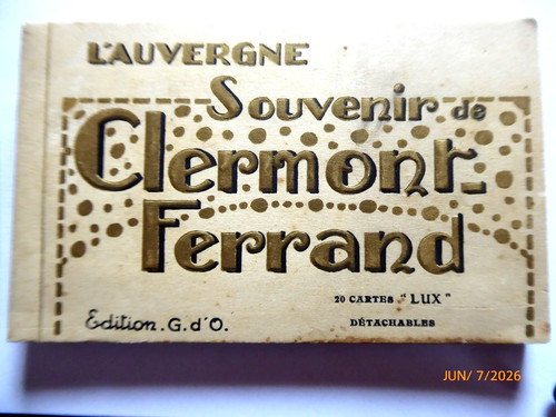Carnet cartes postales - de,