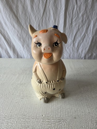 Tirelire cochon vintage ancien - cochon,