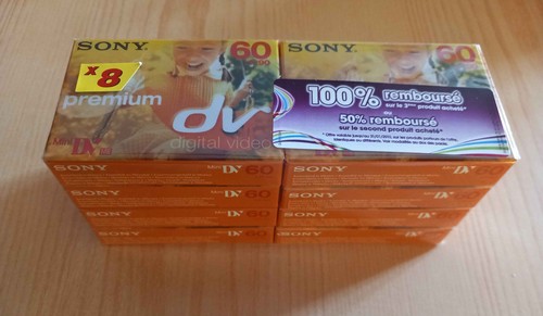 Lot cassettes sony mini - de,