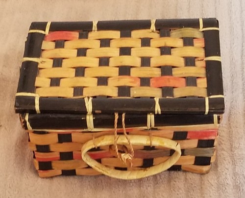 Panier tressé rectangulaire - panier,