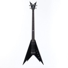 Used DEAN Dimebag Razorback V Bass Black Flying V MIK 4.0kg W/OHSC
