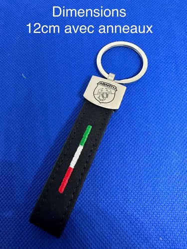 Porte clé abarth - en, noir