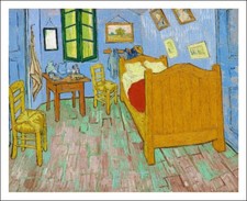 Van GOGH "La CHAMBRE" - POSTER