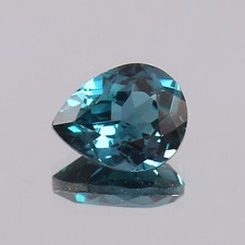 Pierre Précieuse Taillée En Tourmaline Loose AAA Indicolite Bleu Vert 11X9 MM