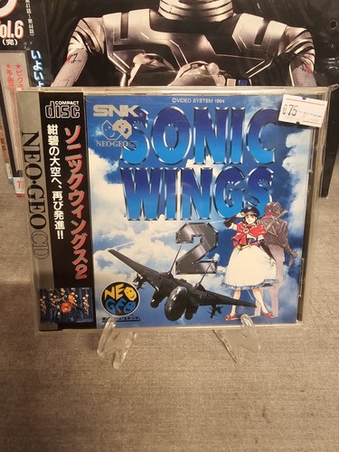 Snk sonic wings neo geo - sonic, cd