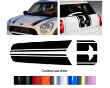 SET DE BANDES CAPOT POUR MINI COUNTRYMAN AUTOCOLLANT AUTO STICKER BD419-8