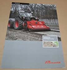 Prinoth Tractor Rotovator Brochure Prospekt RU
