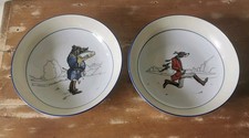 Paire Assiette Porcelaine
