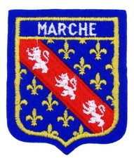 Ecusson brodé (patch／embroidered crest) Marche