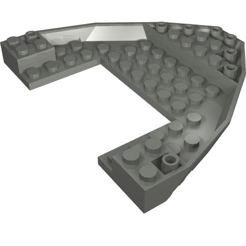 Lego part 47404 boat hull - part,