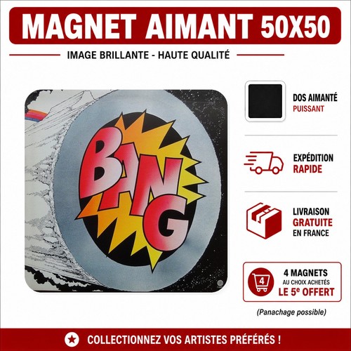 Magnet frigo bang album 5x5 - bang,