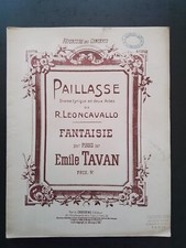 Partition - R. LEONCAVALLO /