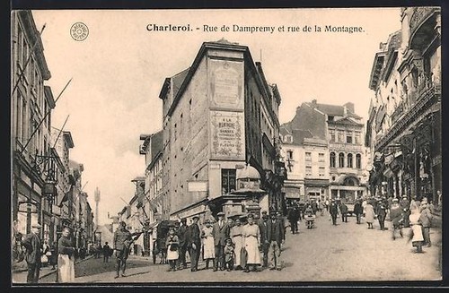 Cpa charleroi rue dampremy - cpa, de