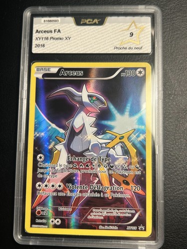 Carte pokémon arceus 116 - pokémon, xy