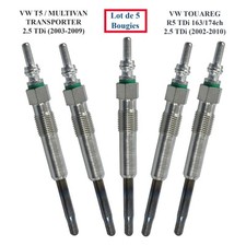 5 Bougie de préchauffage pour