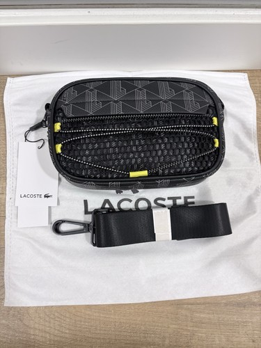 Lacoste bandoulière noir pour