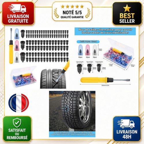 Kit réparation pneu - , 100