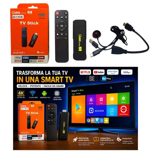 Box stick android 8k - android, 15