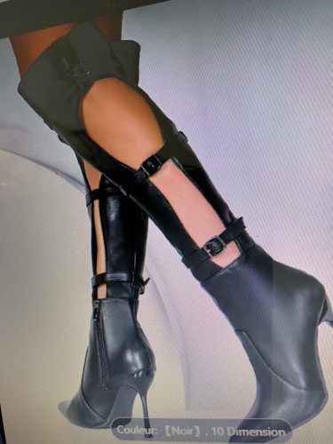 Bottes cuissardes noires