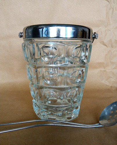 Seau glace vintage en - vintage,
