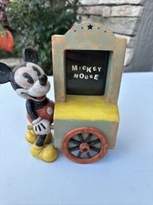 Charpente Disney Mickey Mouse Photo Picture Frame -Pushing a Cart Wood