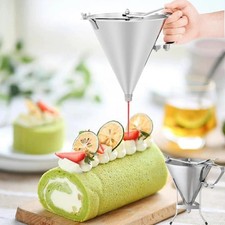 Distributeur d'entonnoir à Piston, ustensiles de cuisine, Gadgets pour la