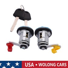 Door Lock Set w/Keys Replace 69051-16250 69052-16230 for 1995-00 Toyota Tercel