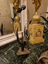 Lampe Art Déco En Fer Forgé Pied De Lampe