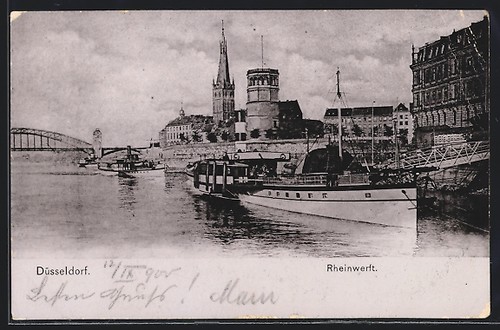 Carte postale düsseldorf - postale,