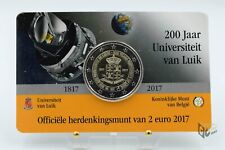 Belgium 2017 -  BU 2 Euro Coincard 200th anniversary of the University of Liege