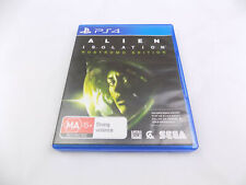Mint Disc Playstation 4 Ps4 Alien Isolation Nostromo Edition
