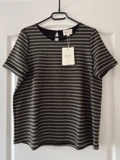 T-Shirt Noir / Doré Sézane