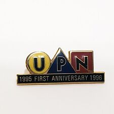 UPN 1996 First Anniversary Pin United Paramount Network 1"