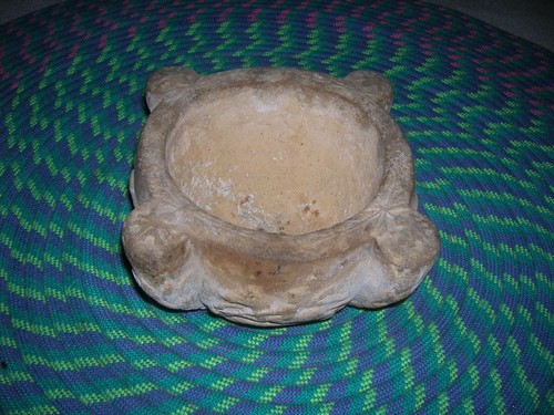 Mortier terre cuite xixeme - mortier,