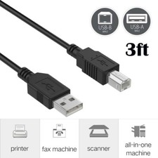 3Ft USB Cable Cord for