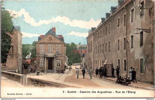 S21284 cpa guéret - s21284,