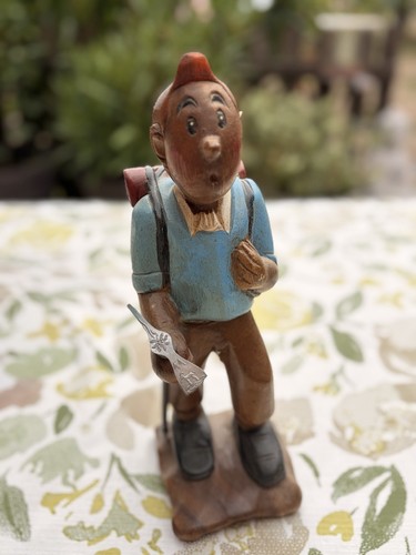 Tintin unique statuette - tintin,