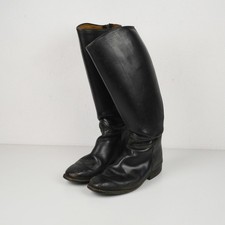 Bottes De Cheval Taille 40 / 6,5 / Hauteur 47 / Mollet 40 - Cuir - Noir
