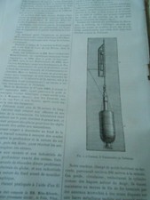 On the Depths of the Sea Sounder Engraving Antique Print 1888