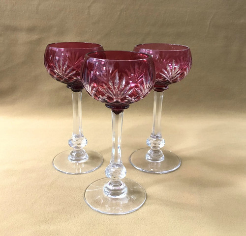 Verre vin rhin - rhin, /