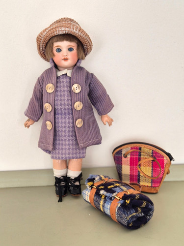 Poupée ancienne bleuette - ,