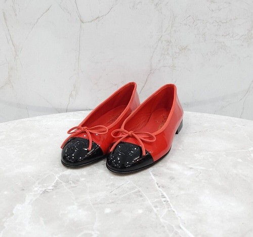 Chanel ballerines émail - chanel,